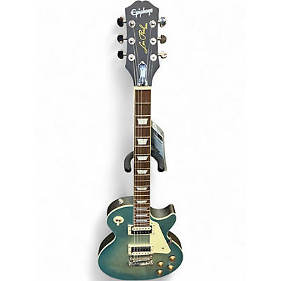 Used Epiphone Les Paul Traditional Pro IV Ocean Water Perimeter Solid Body Electric Guitar