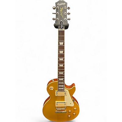 Used Epiphone Les Paul Traditional Pro IV SATIN GOLD Solid Body Electric Guitar