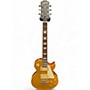 Used Epiphone Les Paul Traditional Pro IV SATIN GOLD Solid Body Electric Guitar SATIN GOLD