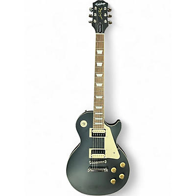 Used Epiphone Les Paul Traditional Pro IV Satin Black Solid Body Electric Guitar