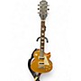 Used Epiphone Les Paul Traditional Pro IV Satin Gold Solid Body Electric Guitar Satin Gold