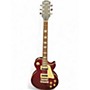 Used Epiphone Les Paul Traditional Pro IV Satin Red Solid Body Electric Guitar Satin Red