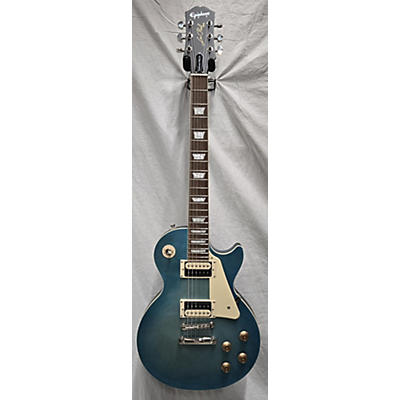 Epiphone Used Epiphone Les Paul Traditional Pro IV Trans Blue Solid Body Electric Guitar