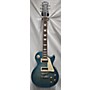 Used Epiphone Used Epiphone Les Paul Traditional Pro IV Trans Blue Solid Body Electric Guitar Trans Blue