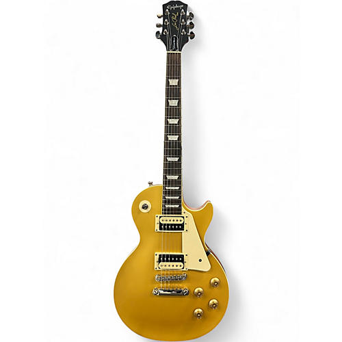 Used Epiphone Les Paul Traditional Pro IV WORN METALLIC GOLD Solid Body Electric Guitar WORN METALLIC GOLD