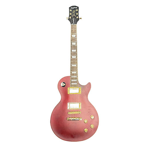 Epiphone Used Epiphone Les Paul Traditional Pro IV Wine Red Solid Body Electric Guitar Wine Red