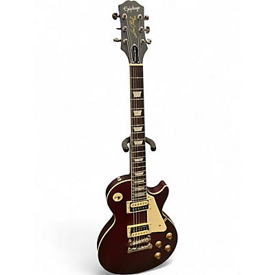 Used Epiphone Les Paul Traditional Pro IV Wine Red Solid Body Electric Guitar