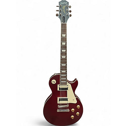 Used Epiphone Les Paul Traditional Pro IV Wine Red Solid Body Electric Guitar Wine Red