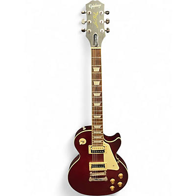 Used Epiphone Les Paul Traditional Pro IV Wine Red Solid Body Electric Guitar