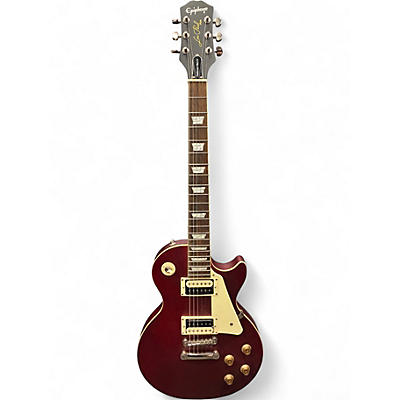 Used Epiphone Les Paul Traditional Pro IV Wine Red Solid Body Electric Guitar