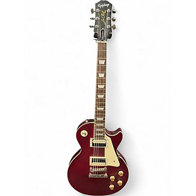 Used Epiphone Les Paul Traditional Pro IV Wine Red Solid Body Electric Guitar