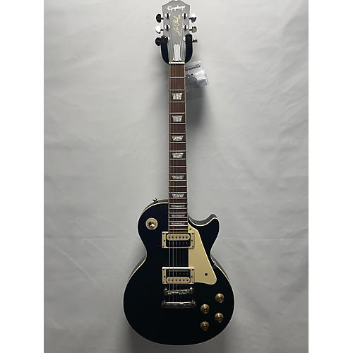 Epiphone Used Epiphone Les Paul Traditional Pro IV Worn Ebony Solid Body Electric Guitar Worn Ebony