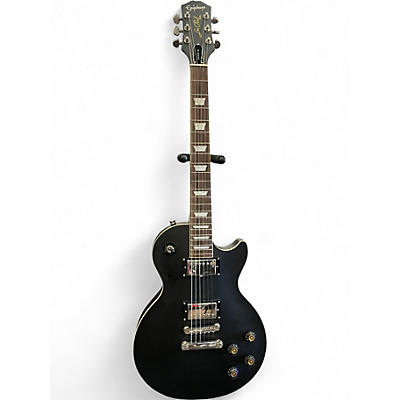 Used Epiphone Les Paul Traditional Pro IV Worn Ebony Solid Body Electric Guitar