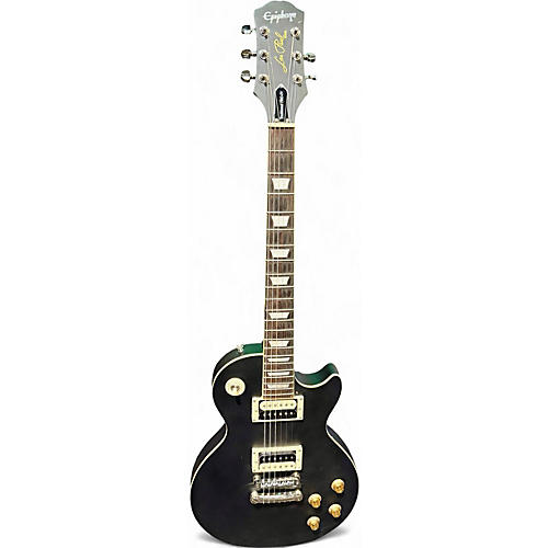 Used Epiphone Les Paul Traditional Pro IV Worn Ebony Solid Body Electric Guitar Worn Ebony