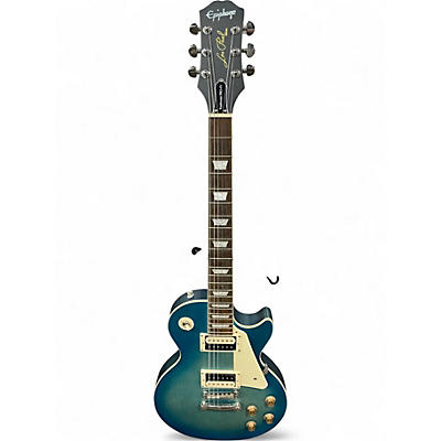 Used Epiphone Les Paul Traditional Pro IV Worn Ocean Burst Solid Body Electric Guitar
