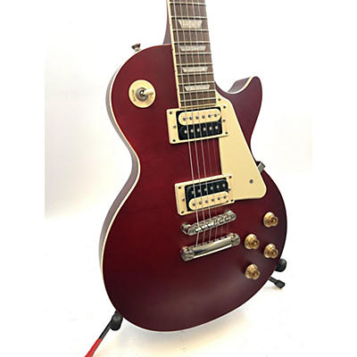 Epiphone Used Epiphone Les Paul Traditional Pro IV Worn Wine Red Solid Body Electric Guitar