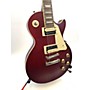 Used Epiphone Used Epiphone Les Paul Traditional Pro IV Worn Wine Red Solid Body Electric Guitar worn wine red