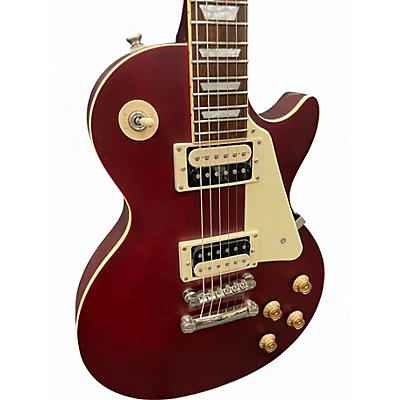 Used Epiphone Les Paul Traditional Pro IV Worn Wine Red Solid Body Electric Guitar