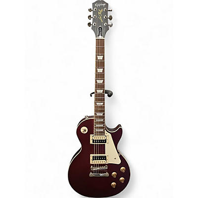 Used Epiphone Les Paul Traditional Pro IV Worn Wine Red Solid Body Electric Guitar