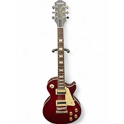 Used Epiphone Les Paul Traditional Pro IV Worn Wine Red Solid Body Electric Guitar