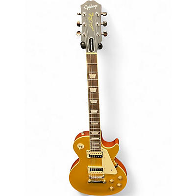 Used Epiphone Les Paul Traditional Pro IV goldtop Solid Body Electric Guitar