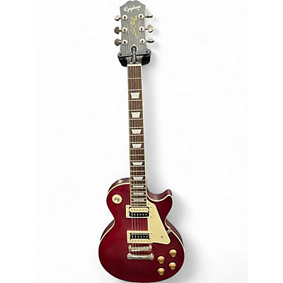 Used Epiphone Les Paul Traditional Pro IV red Solid Body Electric Guitar