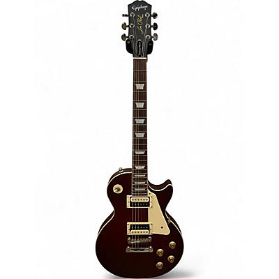 Used Epiphone Les Paul Traditional Pro IV worn wine red Solid Body Electric Guitar