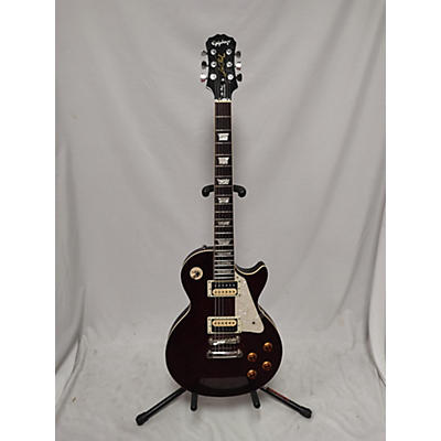 Epiphone Used Epiphone Les Paul Traditional Pro Maroon Solid Body Electric Guitar