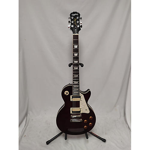 Epiphone Used Epiphone Les Paul Traditional Pro Maroon Solid Body Electric Guitar Maroon