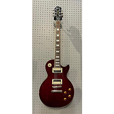 Epiphone Used Epiphone Les Paul Traditional Pro Maroon Solid Body Electric Guitar