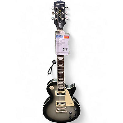 Used Epiphone Les Paul Traditional Pro Silverburst Solid Body Electric Guitar