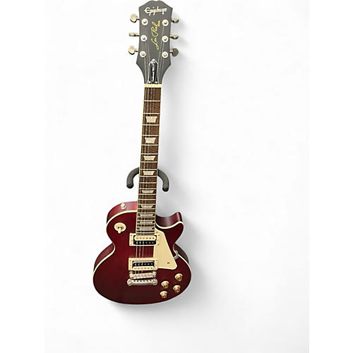 Used Epiphone Les Paul Traditional Pro Wine Red Solid Body Electric Guitar Wine Red