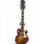 Used Epiphone Les Paul Traditional Pro amber Solid Body Electric Guitar amber