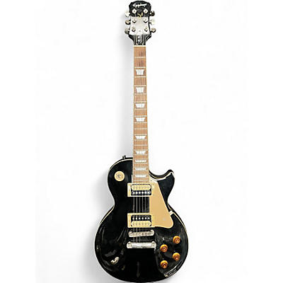 Used Epiphone Les Paul Traditional Pro black Solid Body Electric Guitar
