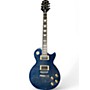 Used Epiphone Les Paul Tribute 1960S Neck Blue Solid Body Electric Guitar Blue