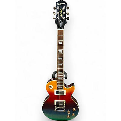 Used Epiphone Les Paul Tribute 1960S Neck Prism Burst Solid Body Electric Guitar