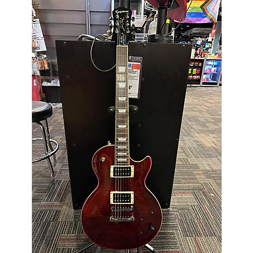 Epiphone Used Epiphone Les Paul Tribute 1960S Neck Wine Red Solid Body Electric Guitar Wine Red