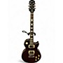 Used Epiphone Les Paul Tribute 1960S Plus Black Cherry Solid Body Electric Guitar Black Cherry