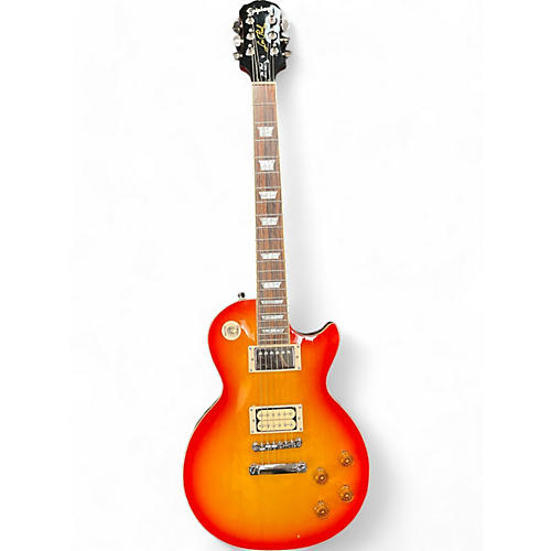 Epiphone Used Epiphone Les Paul Tribute 2010 Cherry Sunburst Solid Body Electric Guitar Cherry Sunburst