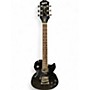 Used Epiphone Les Paul Tribute Plus Black Solid Body Electric Guitar Black