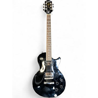 Used Epiphone Les Paul Tribute Plus Black Solid Body Electric Guitar
