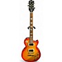 Used Epiphone Les Paul Tribute Plus Cherry Sunburst Solid Body Electric Guitar Cherry Sunburst