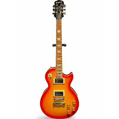 Used Epiphone Les Paul Tribute Plus Cherry Sunburst Solid Body Electric Guitar