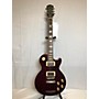 Used Epiphone Used Epiphone Les Paul Tribute Plus Maroon Solid Body Electric Guitar Maroon