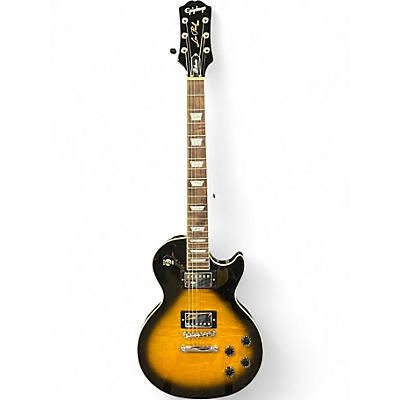 Used Epiphone Les Paul Tribute Plus Vintage Sunburst Solid Body Electric Guitar