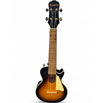Used Epiphone Les Paul Ukulele Brown Sunburst Ukulele