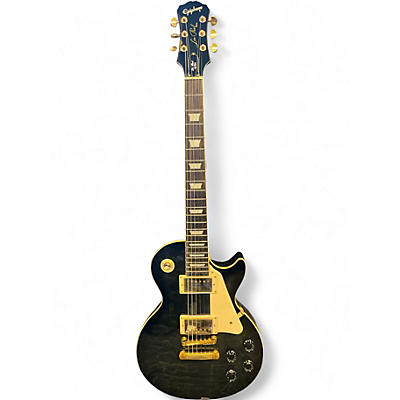 Used Epiphone Les Paul Ultra Black Solid Body Electric Guitar