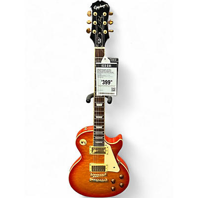 Used Epiphone Les Paul Ultra Cherry Sunburst Solid Body Electric Guitar