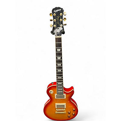 Used Epiphone Les Paul Ultra Cherry Sunburst Solid Body Electric Guitar