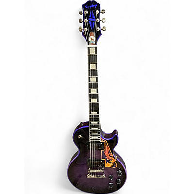 Used Epiphone Les Paul Widow Purple Solid Body Electric Guitar